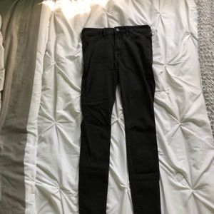 Black slim jeans